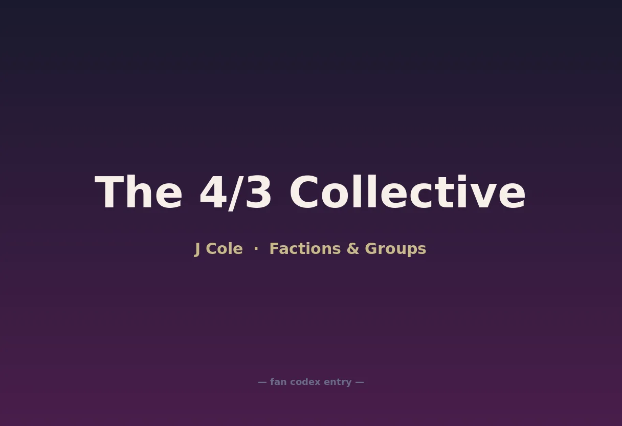 The 4/3 Collective