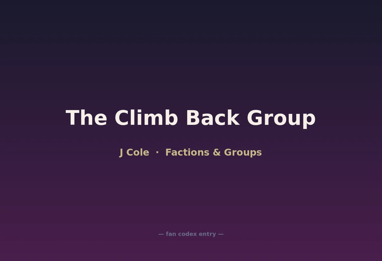The Climb Back Group