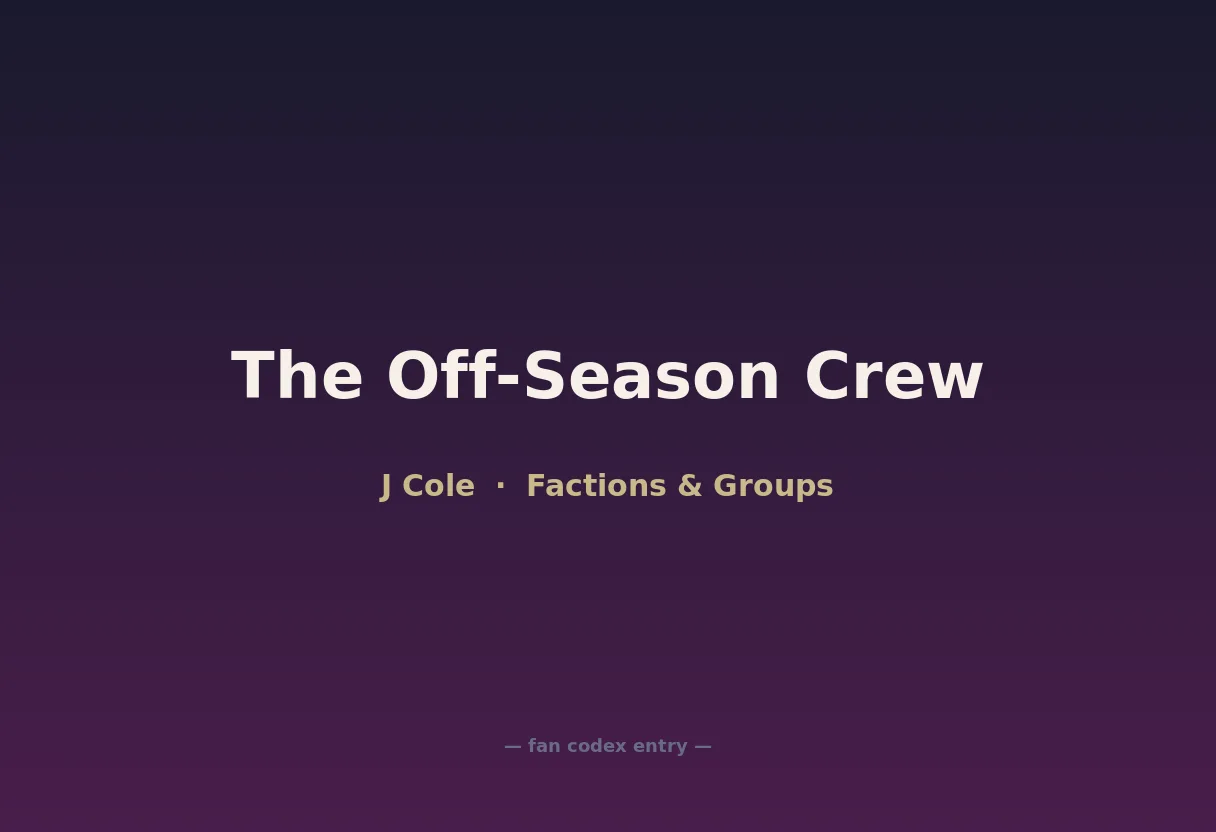 The Off-Season Crew