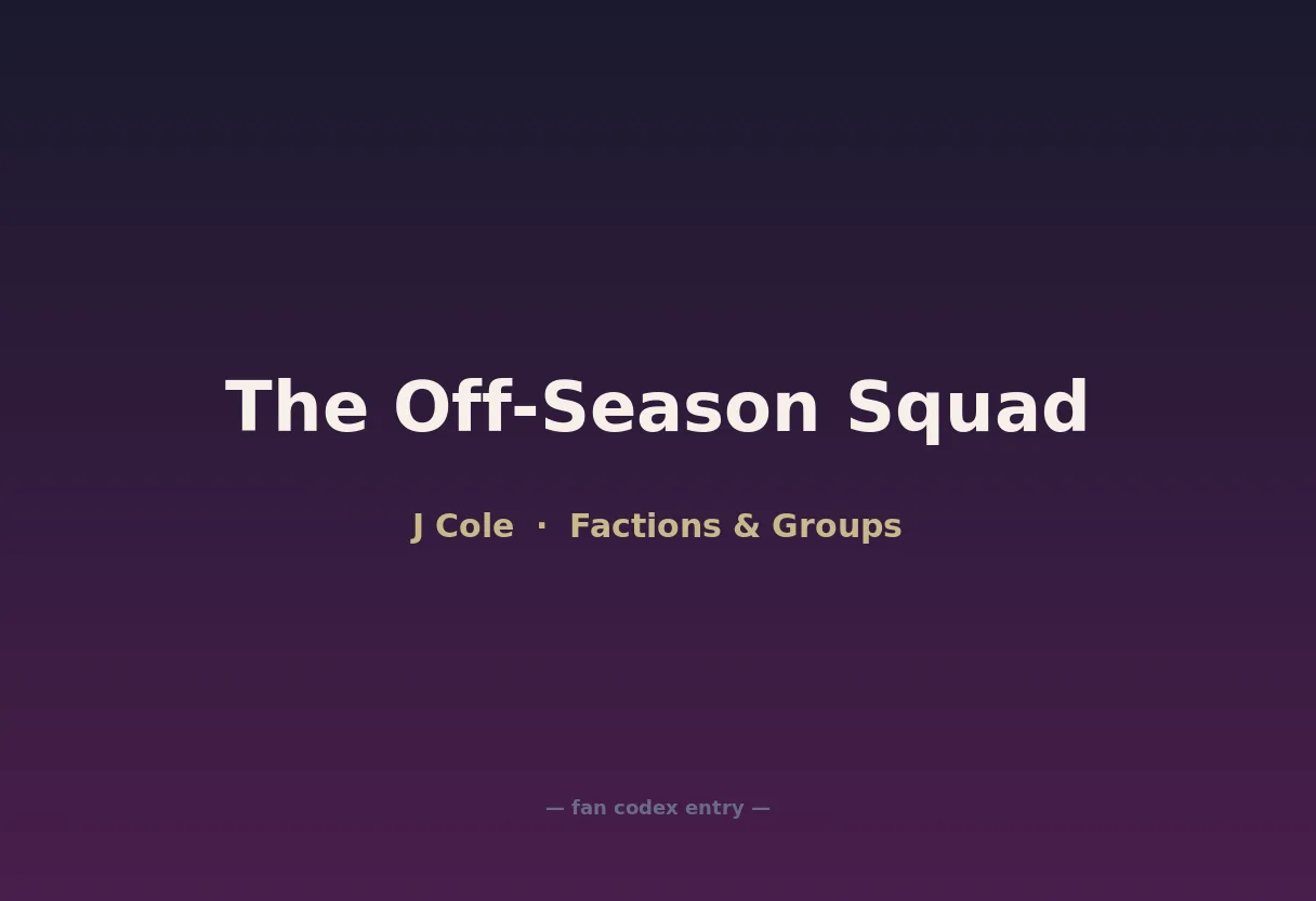 The Off-Season Squad