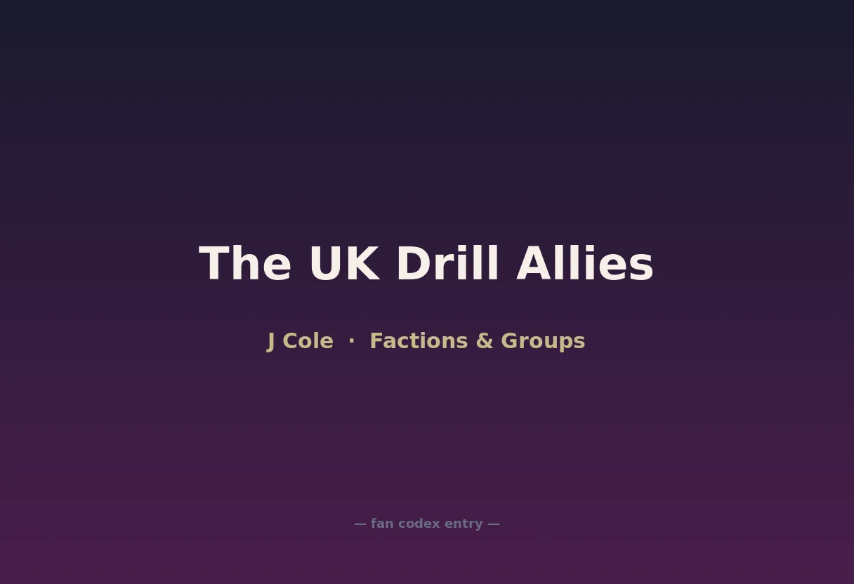 The UK Drill Allies