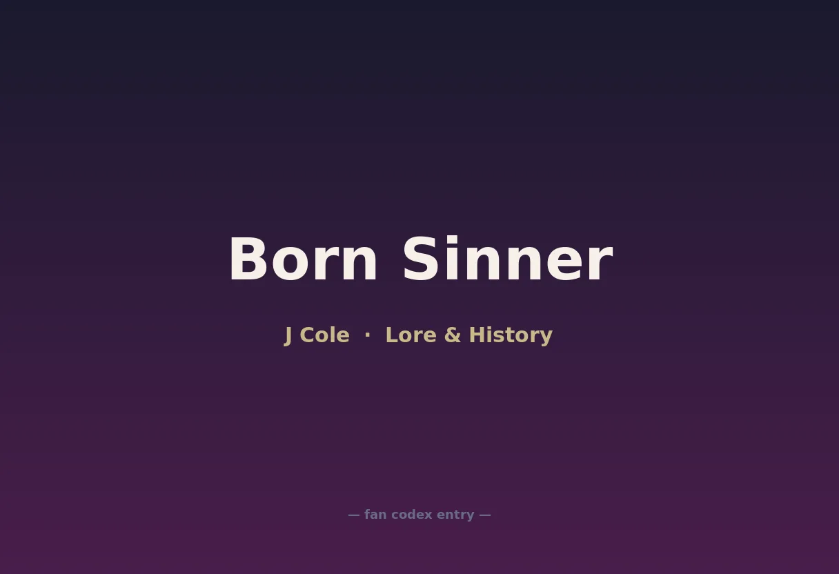 Born Sinner