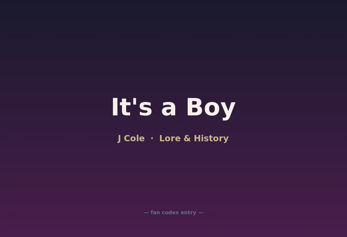 It's a Boy