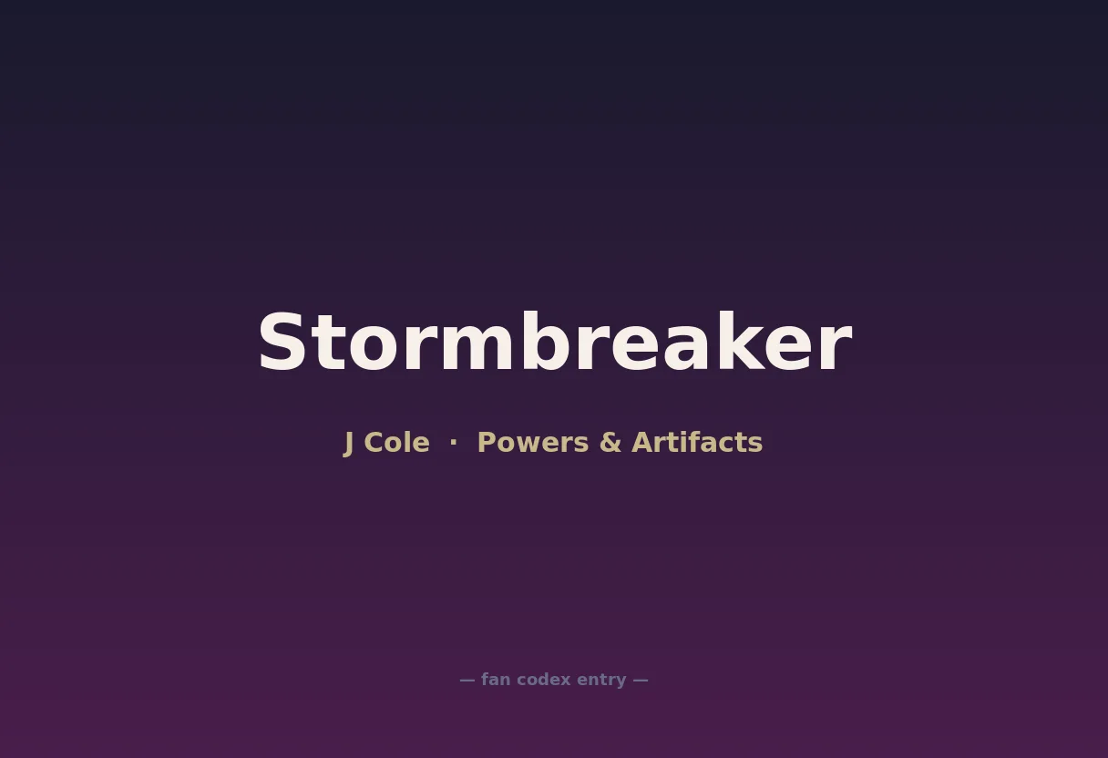 Stormbreaker