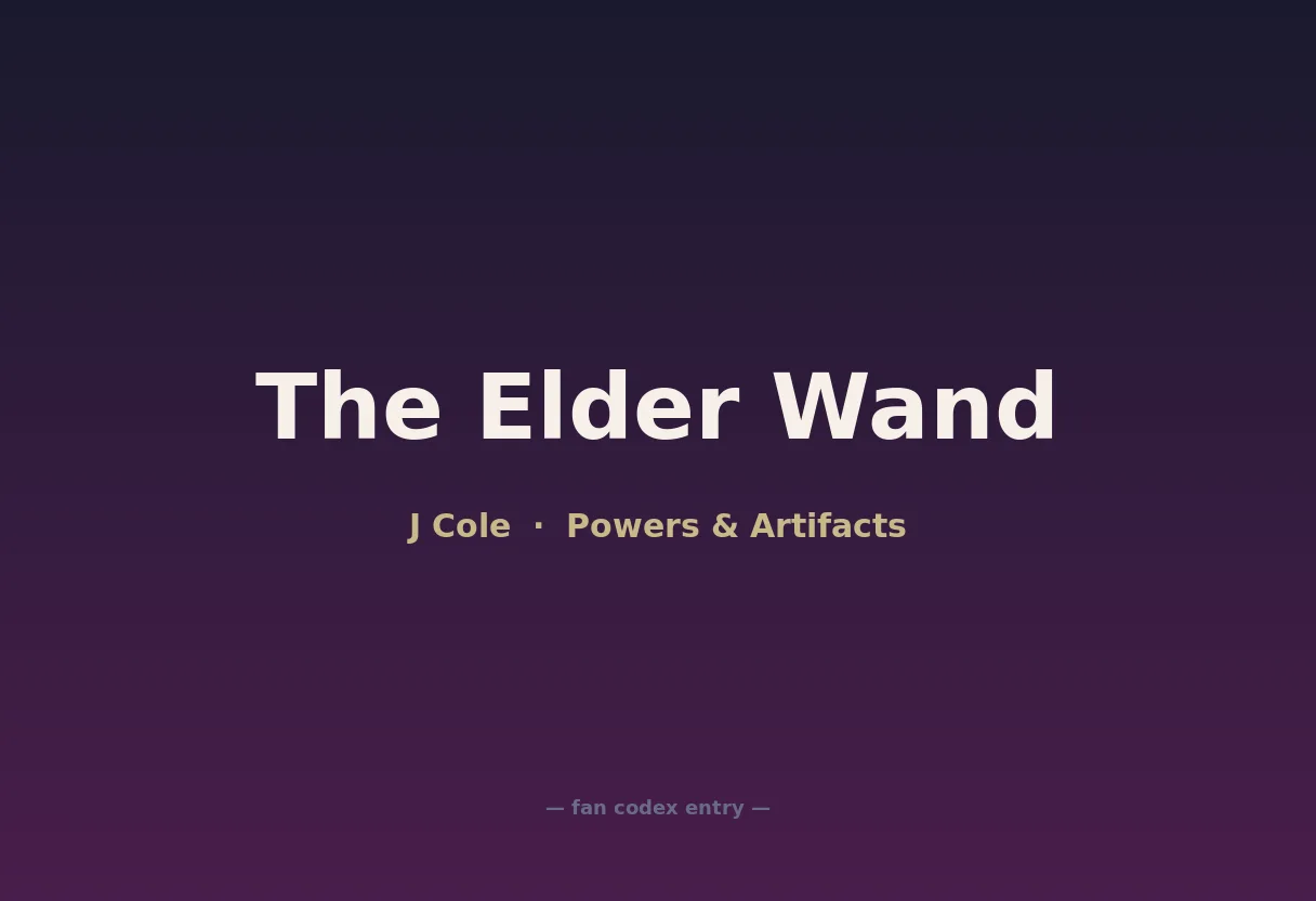 The Elder Wand