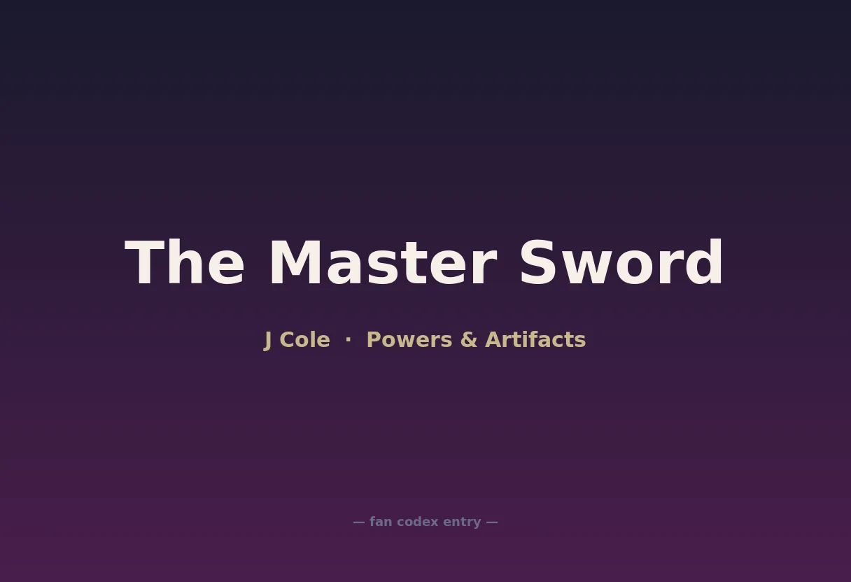 The Master Sword