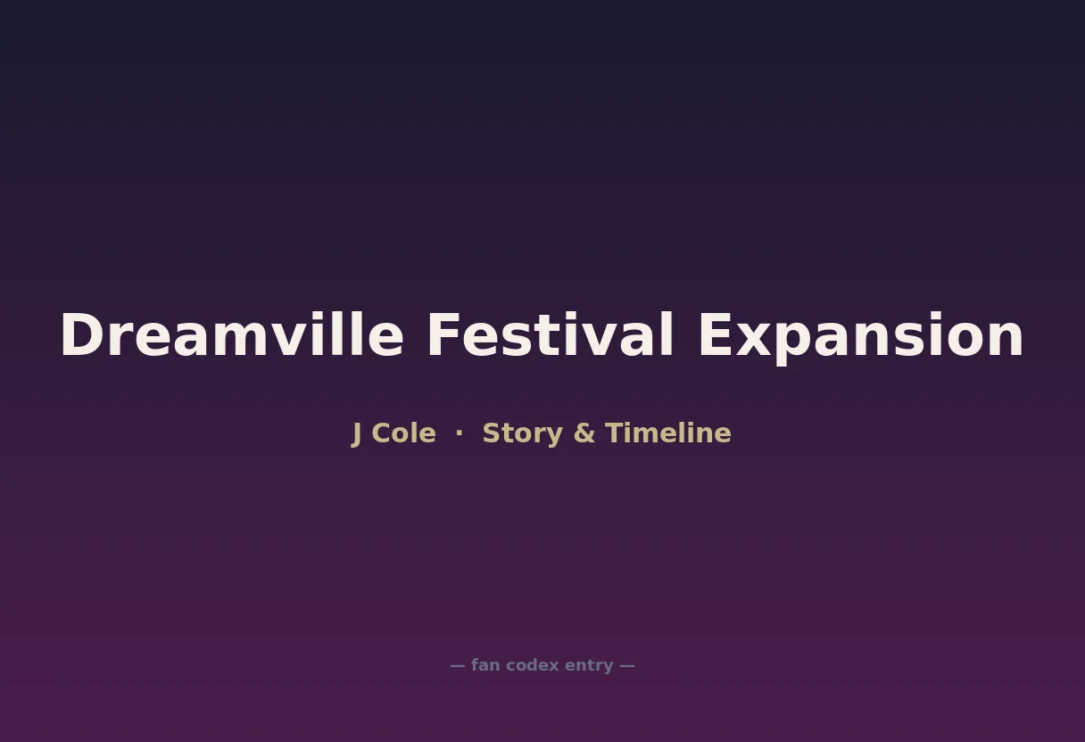 Dreamville Festival Expansion