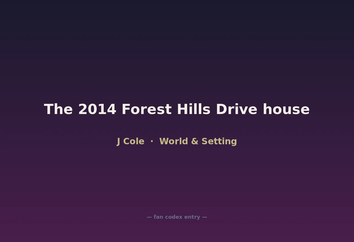 The 2014 Forest Hills Drive house
