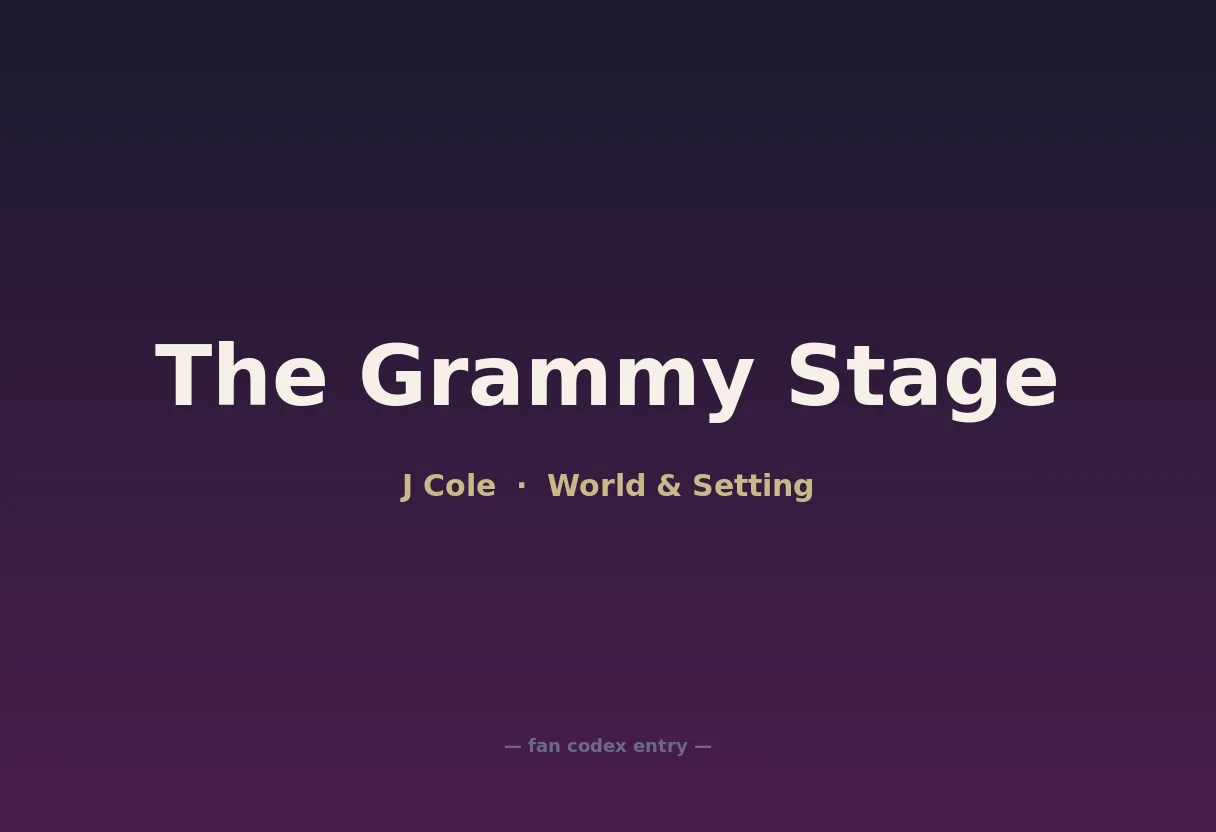 The Grammy Stage