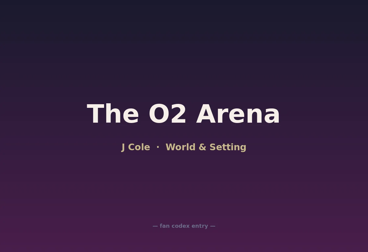 The O2 Arena